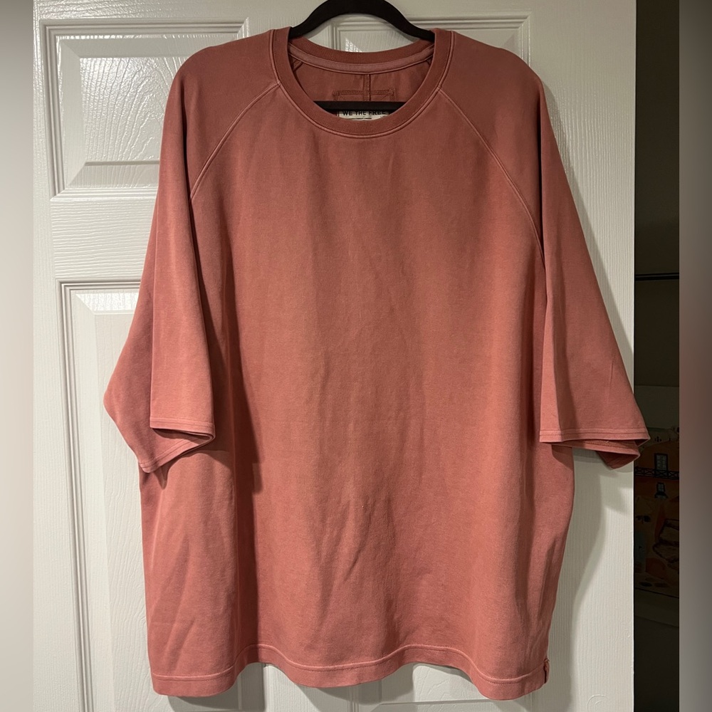Pink Free People shirt. NWT